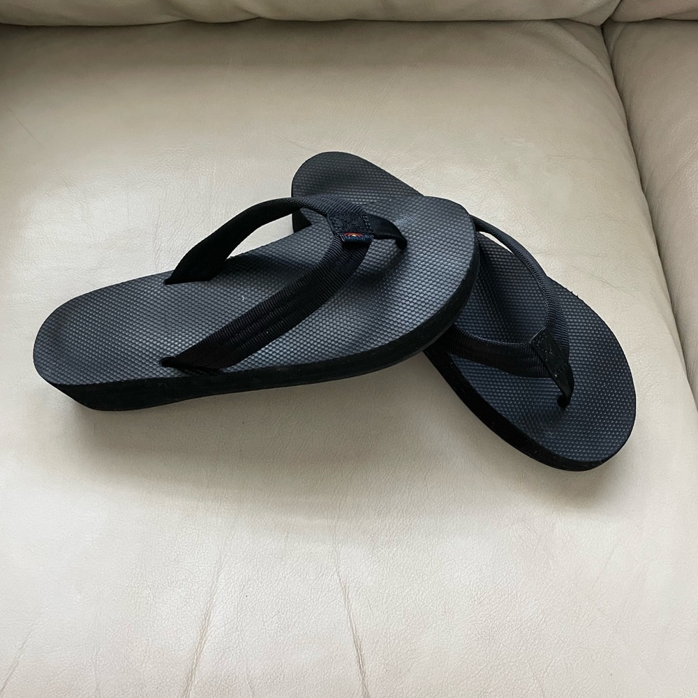 Rainbow Flip Flops